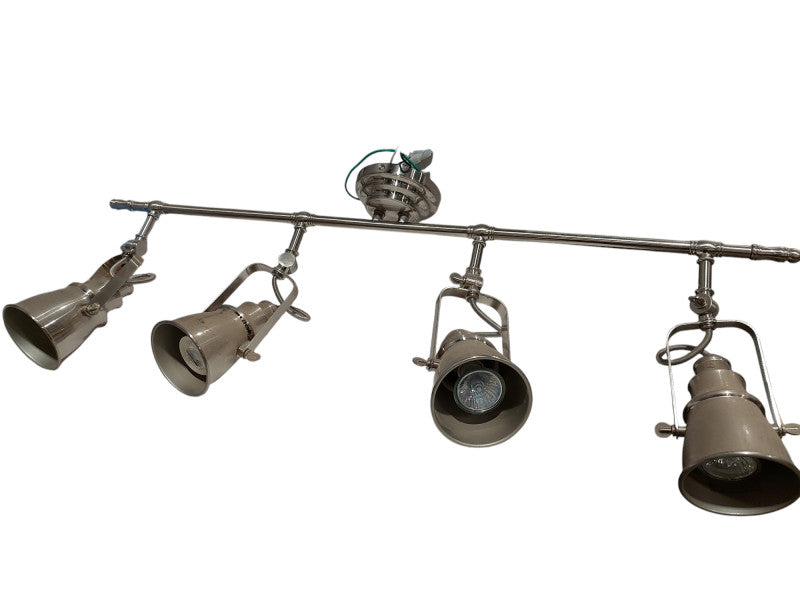 Stainless Steel 4-Post Directional Decrotive Row Light  =