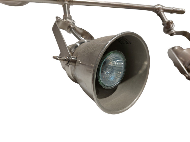 Stainless Steel 4-Post Directional Decrotive Row Light  =