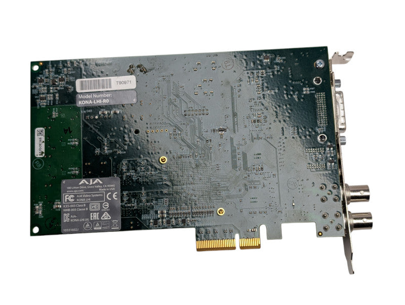AJA KONA-LHI-R0 Multi-Format Analog & Digital I/O Capture Card -