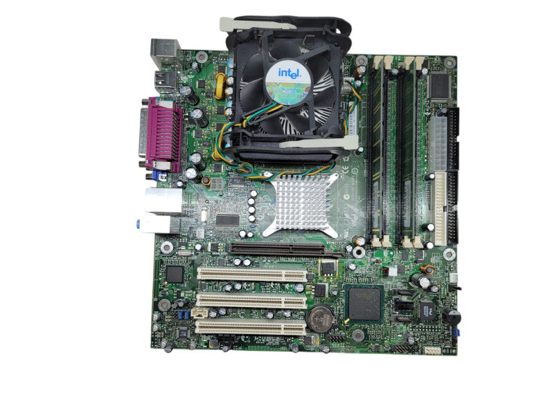 Intel Pentium 4 3.20E w/ HT Intel D865GLC 512MB DDR + I/O Plate %