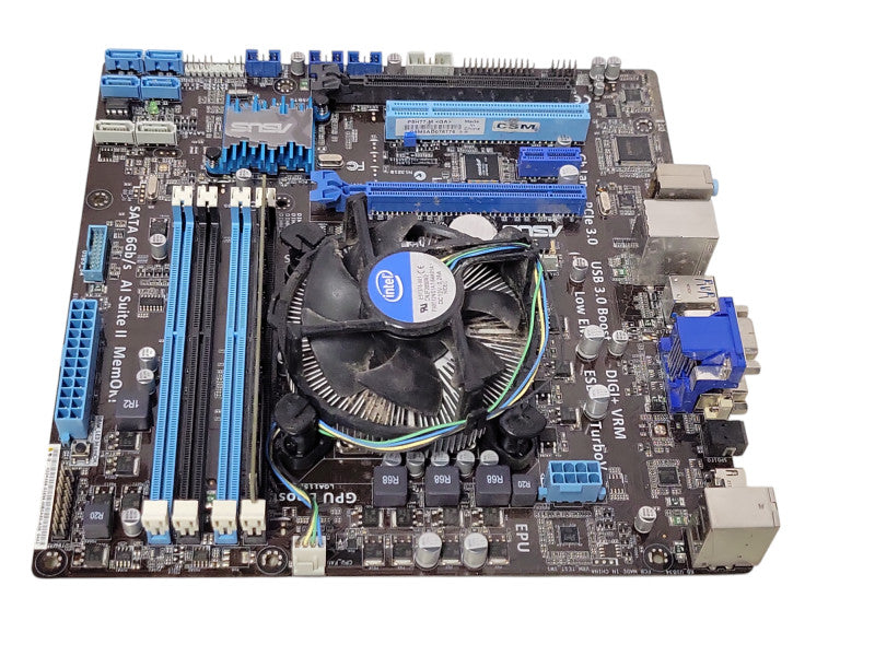 Asus P8H77-M PRO LGA1155 Mobo w/ Core i5-3450 3.10GHz CPU + 8GB DDR3 RAM _