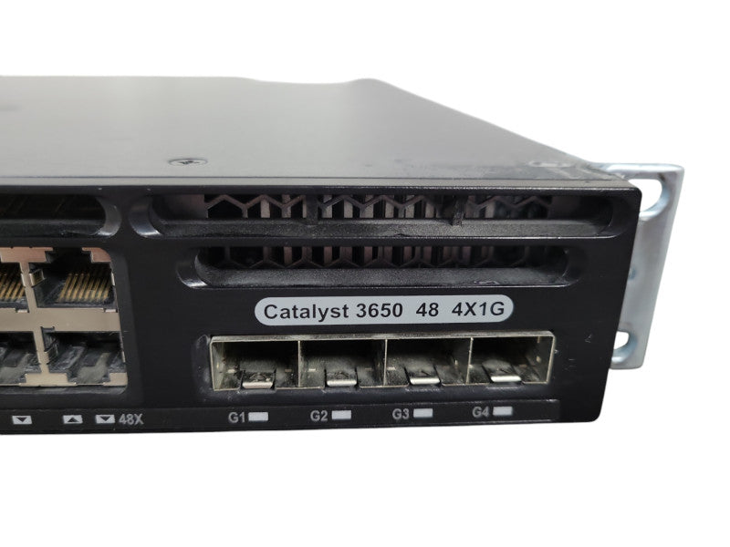 Cisco WS-C3650-48TS-S 48-Port 4X1G Gigabit Ethernet Network Switch !