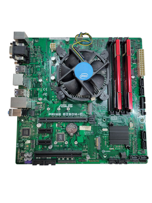 Intel Core i5-7400 ASUS PRIME B250M-C (2xM.2) 16GB DDR4 + I/O Plate  %