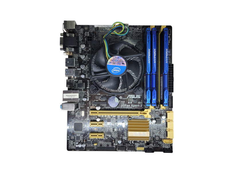 Intel Core i7-4790 ASUS B85M-G R.20 12GB DDR3 + I/O Plate  %