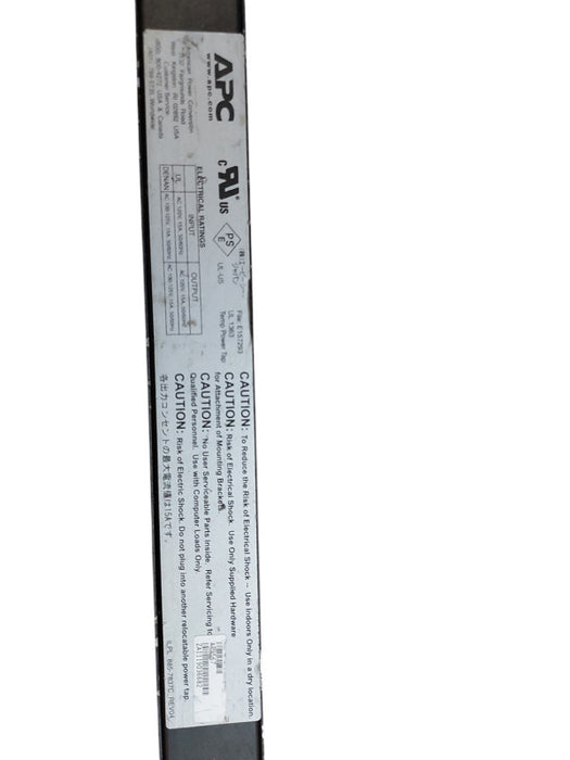 APC AP9567 Basic Rack-Mount PDU Power Distribution Strip 14 Outlets