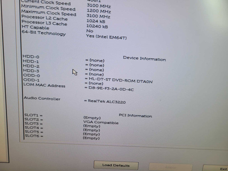 Dell Precision T5810 - Xeon E5-1607 v4 32GB DDR4 QUARO P600 425W PSU %