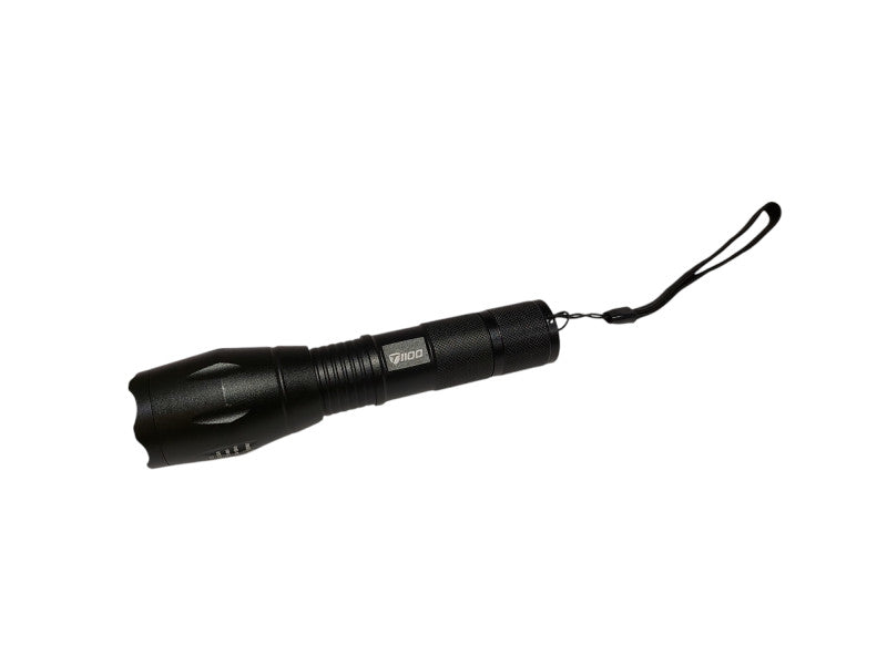 Tac Light T1100 LED Telescopic Flashlight  =