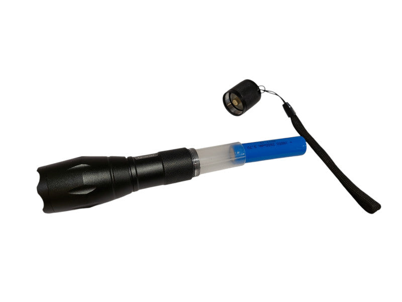 Tac Light T1100 LED Telescopic Flashlight  =
