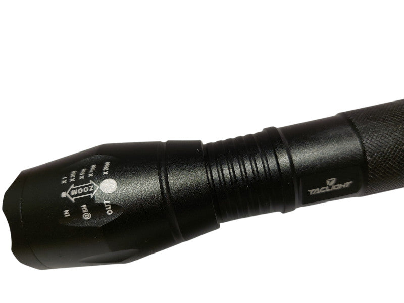 Tac Light T1100 LED Telescopic Flashlight  =