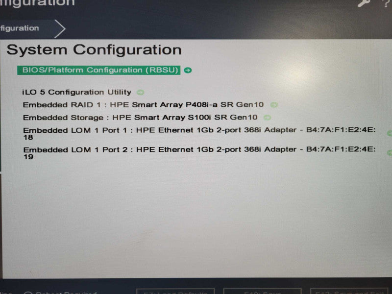 HP DL160 Gen10 1U 8x 2.5" Xeon Silver 4210R @ 2.4GHz 32GB DDR4, P408i SR Gen 10 !