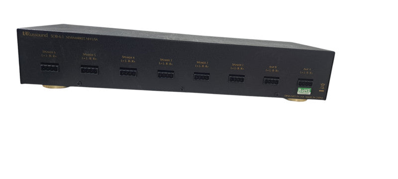 Russound SDB-6.1 |6-Pair Dual Source Speaker Selector| READ