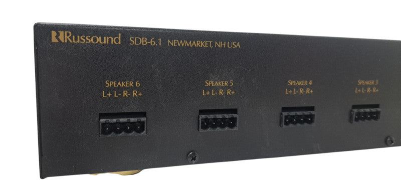 Russound SDB-6.1 |6-Pair Dual Source Speaker Selector| READ