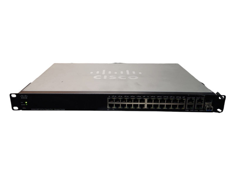Cisco SG300-28PP-K9 V03, 28-Port Gigabit PoE+ Managed Switch, 2x SFP