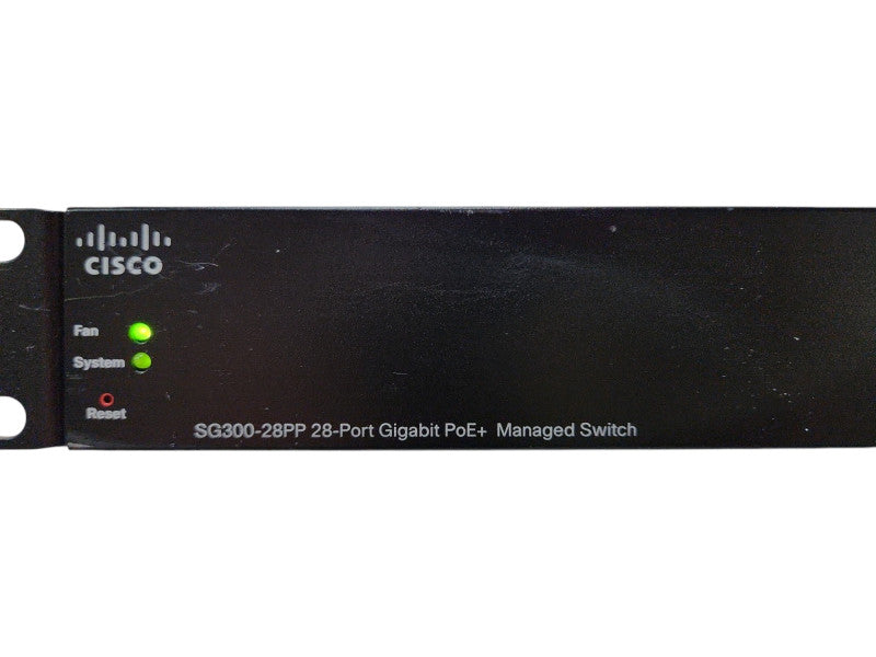 Cisco SG300-28PP-K9 V03, 28-Port Gigabit PoE+ Managed Switch, 2x SFP