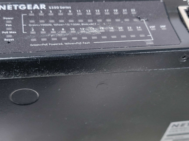 NetGear GS324TP 24-Port Gig PoE+ Smart Managed Pro Switch w/ 2x SFP Ports _