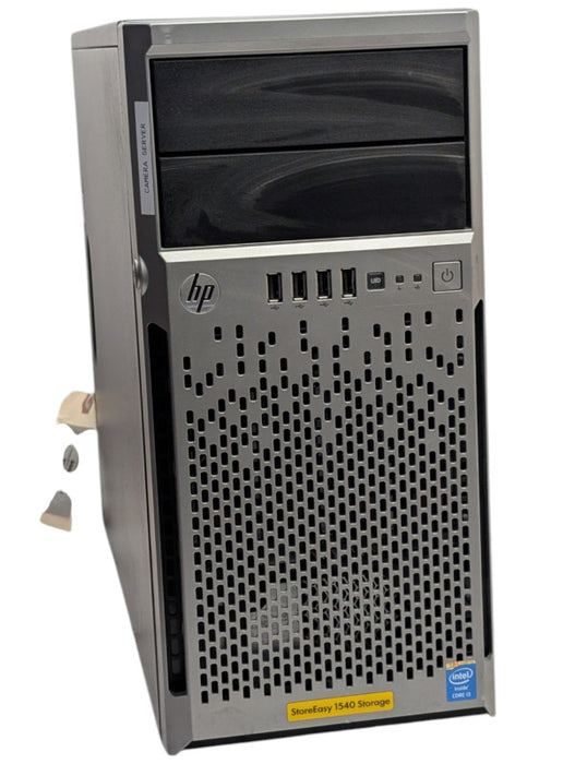HP StoreEasy 1540 Storage Server 4x 3TB HDDs Intel Core i3-4130 8GB RAM  -