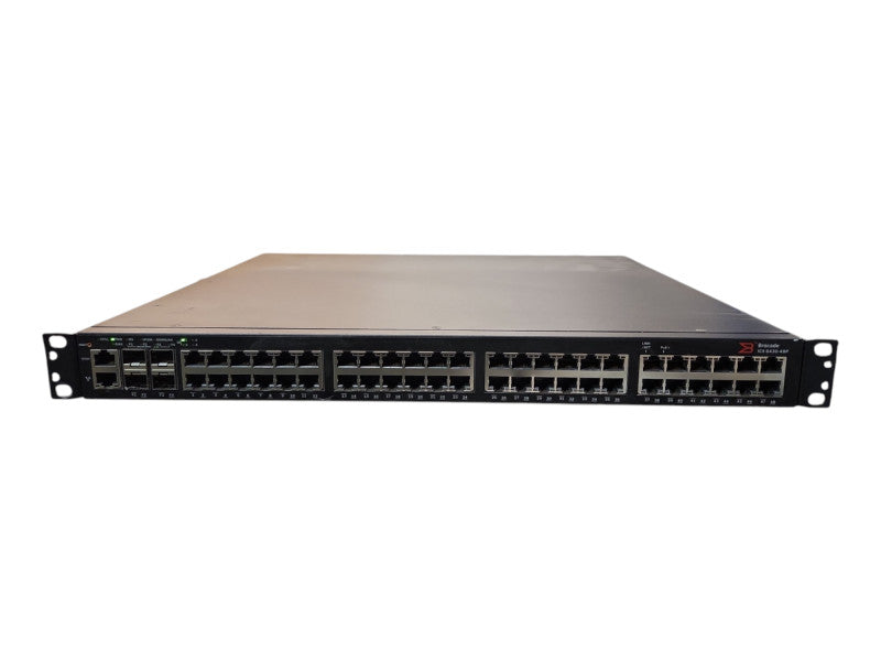 Brocade ICX 6430-48P ICX6430-48P 48x1GbE RJ45 PoE + 4x 1GbE SFP Port Switch