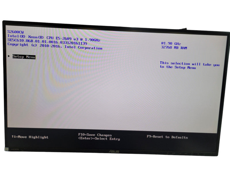 Intel S2600CW - 2x Xeon E5-2609 v3 32GB DDR4 NO HDD AVAGO RAID 2x750W PSU %