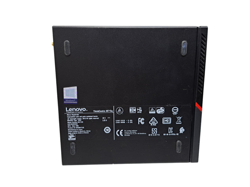 Lenovo ThinkCentre M715q | Ryzen 3 PRO 2200GE 3.20GHz, 8GB DDR4, No HDD