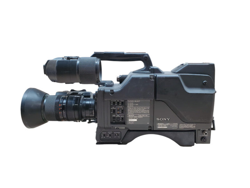 Sony DXC-327 Digital Video Camera + Fuji Zoom Lens *READ*