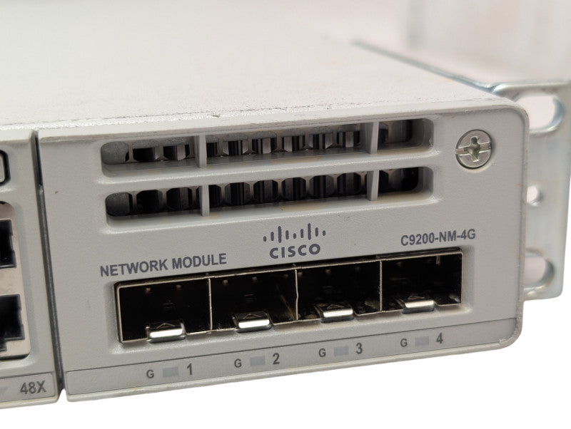 Cisco Catalyst 9200 48 PoE+ C9200-48P-E V01 Managed Layer 3 Switch -