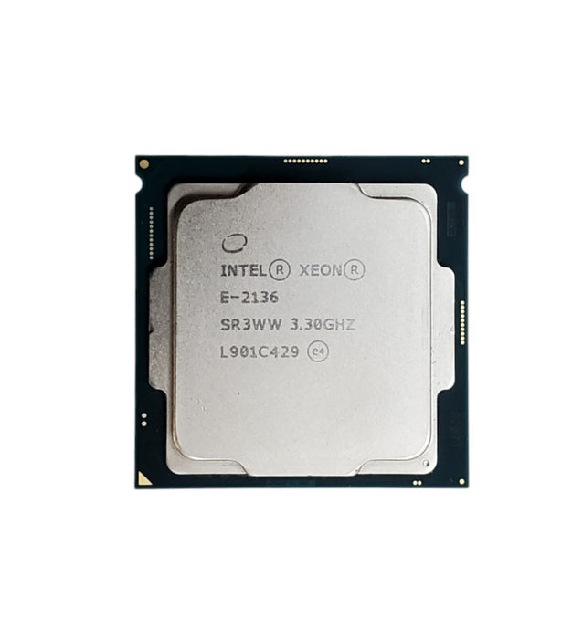 Intel Xeon E-2136 @ 3.30GHz SR3WW 6-Core Server CPU