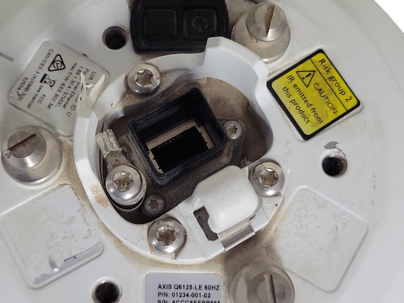 Axis Q6125-LE PTZ Dome network camera 01234-001-02, READ _