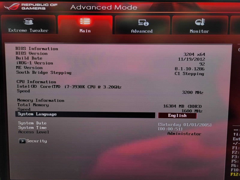 Intel Core i7-3930K ASUS RAMPAGE IV FORUMLA ROG 16GB DDR3 + I/O Plate %