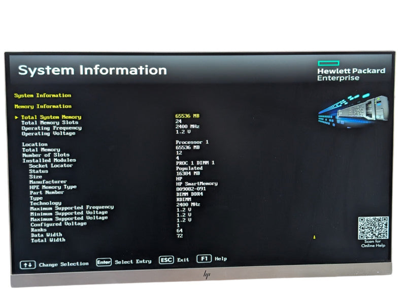 HPE ProLiant DL360 Gen9 Intel Xeon E5-2643 v4 64GB RAM P440ar RAID  -