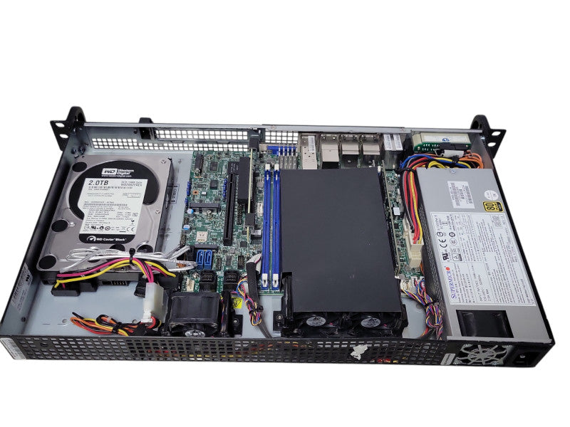 Supermicro X11SDV-4C-TP8F 1U, Xeon D-2123IT 2.20GHz, 64GB DDR4, 2TB HDD _