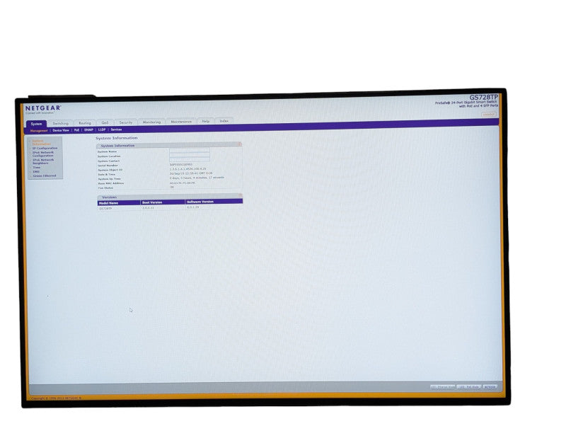 NETGEAR ProSafe GS728TP 24-Port Gigabit Smart Switch with PoE 4x SFP -