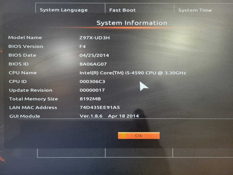 Custom PC/ Gigabyte Z97X-UD3H, i5-4590, 8GB DDR3 GIGABYTE WindForce GPU !