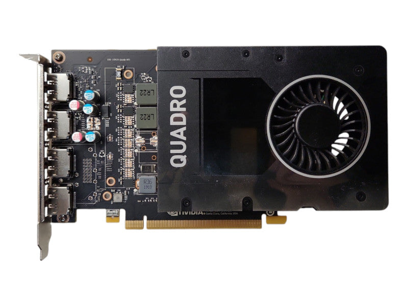 NVIDIA Quadro P2000 5GB GDDR5 Graphics Card, 4xDisplay Ports