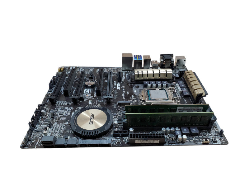 ASUS Z97-A Motherboard Core i7-4790 16GB RAM - No I/O Shield/Cooler