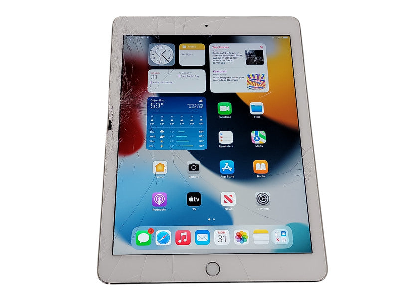Apple iPad Air 2 - 128GB - Silver [A1566] (