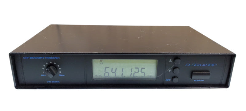 ClockAudio CW-9000R UHF Diversity Receiver *READ*
