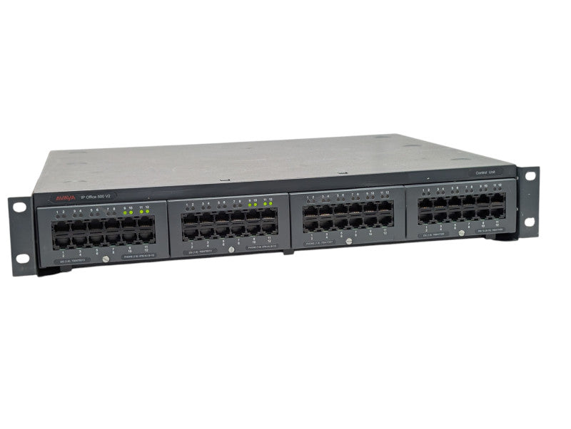 AVAYA IP Office 500 v2 Control Unit 2x 700476013 700417231 700417330  -