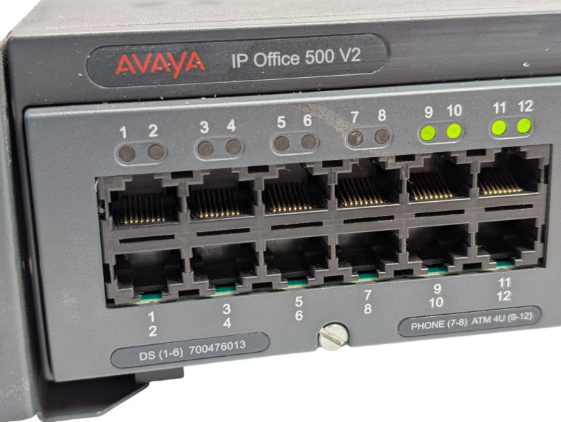 AVAYA IP Office 500 v2 Control Unit 2x 700476013 700417231 700417330  -