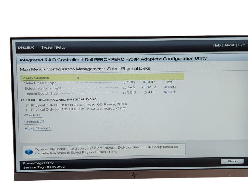 DELL PowerEdge R440 Intel Xeon Bronze 3106 16GB RAM 2x 1TB HDDs  -