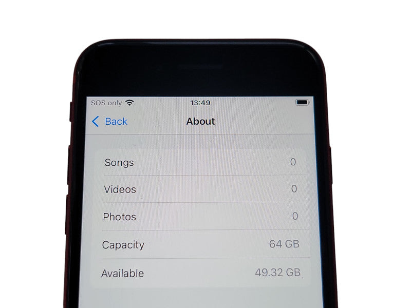 Apple iPhone SE 2 - 64GB - Red [A2275] (