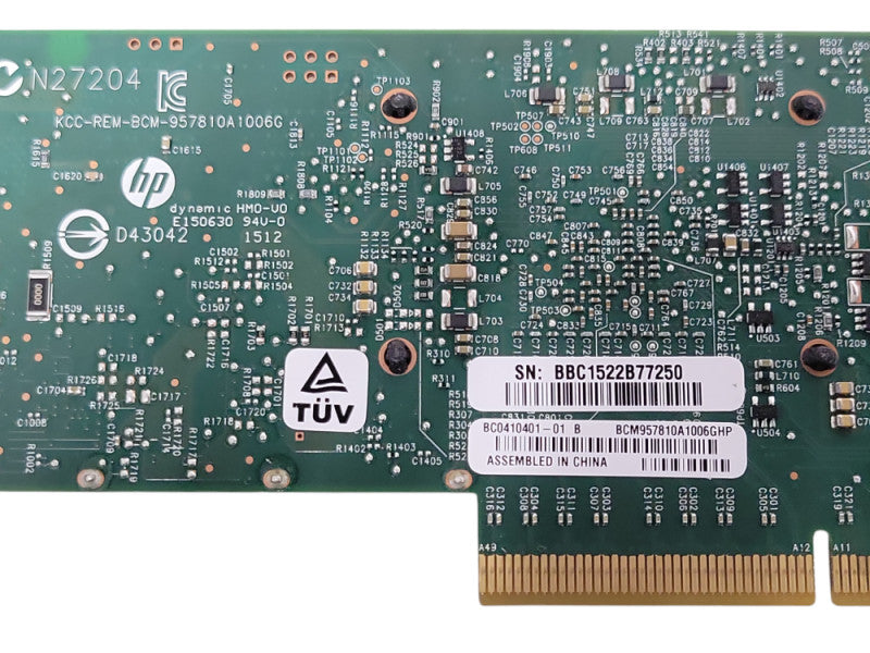 HP Ethernet 10Gb 2-Port 530SFP+ Adapter 656244-001 w/ SFPs _
