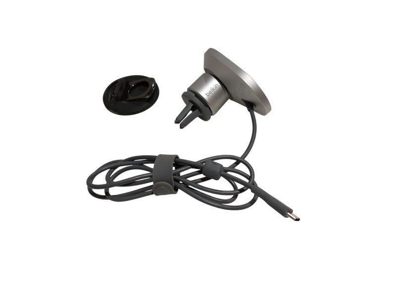 BelkinBoostChargePro Wireless Car Magsafe 15Watt Cell Phone Charger WIC008  =
