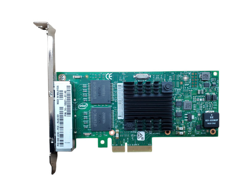 Intel 4 Port Gigabit NIC PCIe Network Adapter Cisco UCSC-PCIE-IRJ45 V01