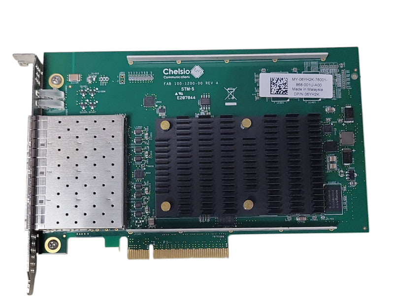 Dell 06YH2K T540-CR 10GB SFP+ Quad port network Card _