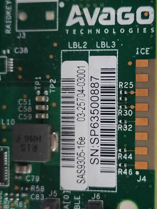 DELL 065YGV LSI SAS9305-16e 16-Port PCIe 3.0 x8 12 Gb/s HBA Card FH Bracket _