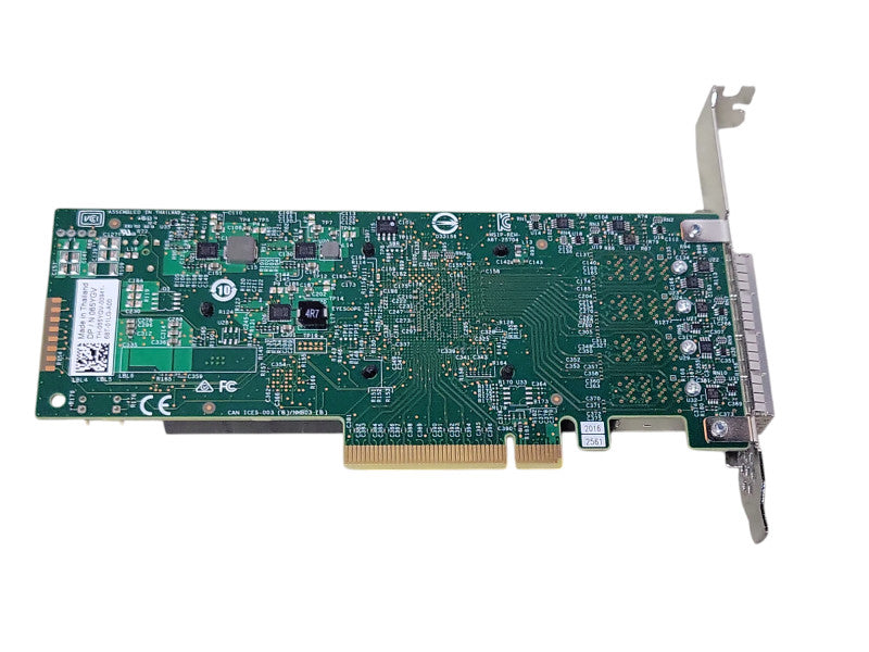 DELL 065YGV LSI SAS9305-16e 16-Port PCIe 3.0 x8 12 Gb/s HBA Card FH Bracket _
