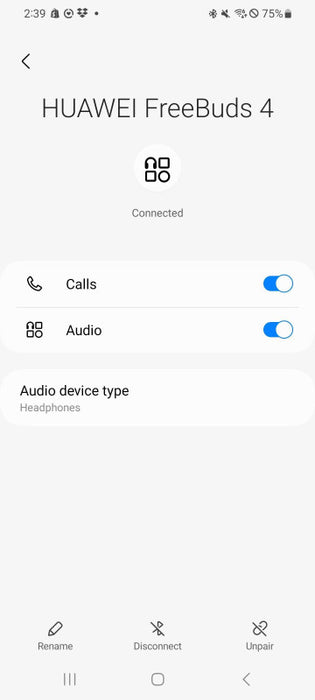 Huawei FreeBuds 4 Wireless Bluetooth Earphones _