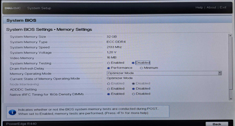Dell R440 1U 8x 2.5" Server | 1x Xeon Gold 6152 @2.10GHz, 32GB DDR4, H740P