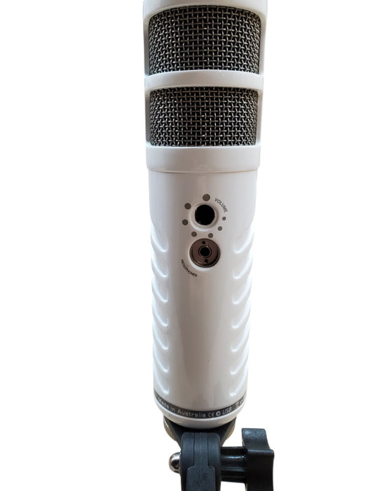 Podcaster Dynamic Broadcast USB Microphone w/ Stand *read*