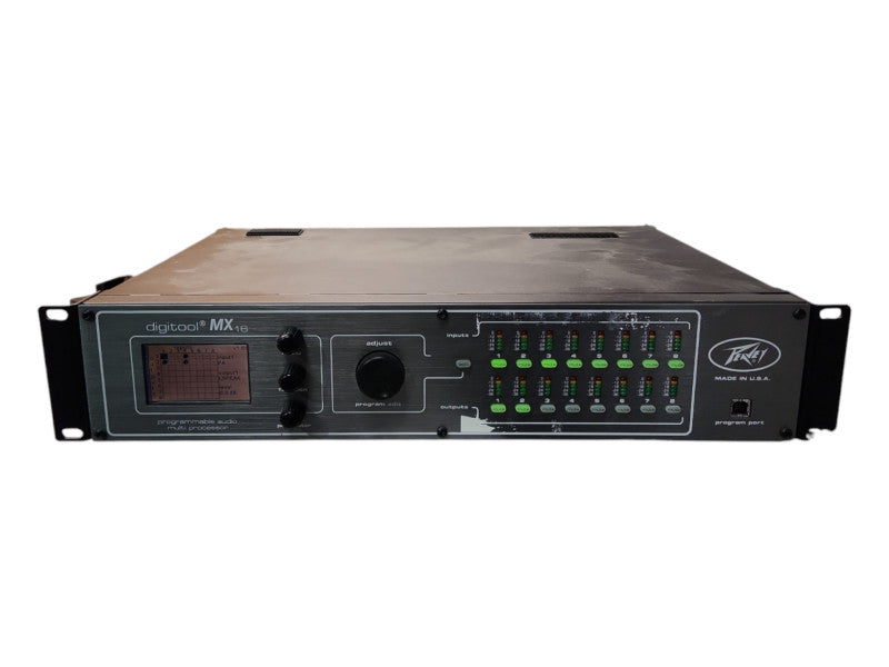 Peavey Digitool MX16 Programmable Digital Audio Multi Processor, READ